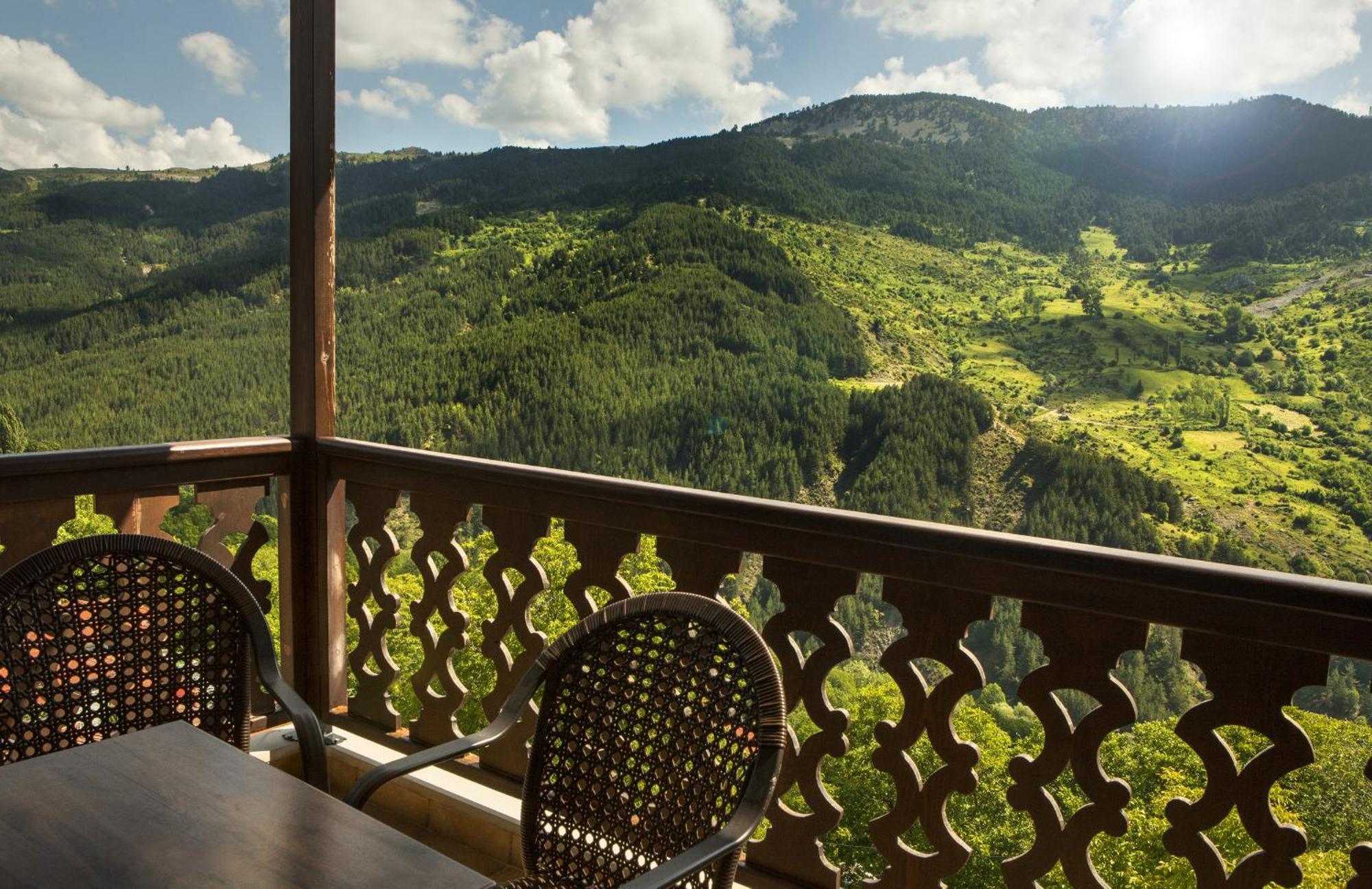 Aroma Dryos Spa & Eco Hotel Metsovo Exterior foto