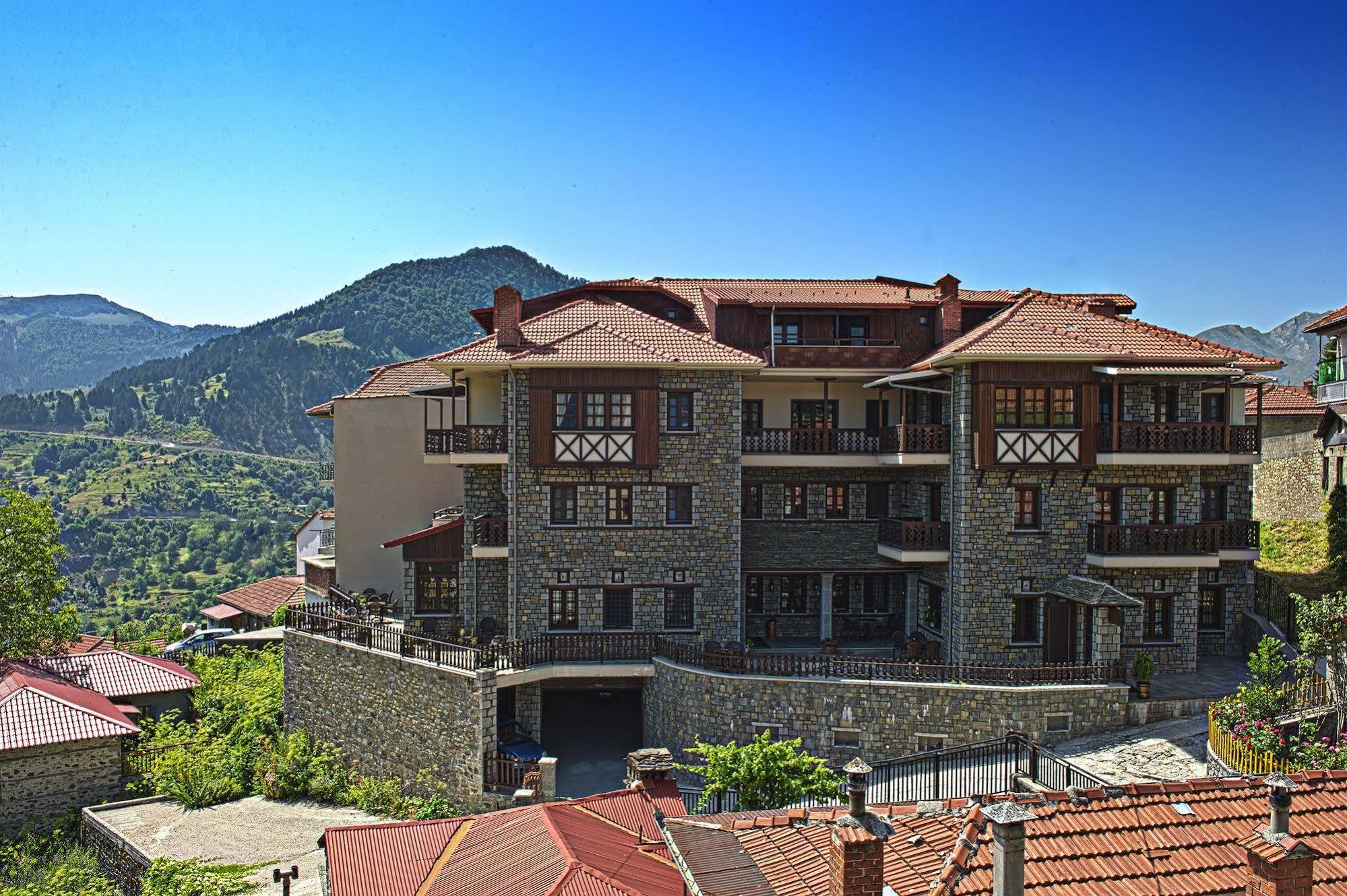 Aroma Dryos Spa & Eco Hotel Metsovo Exterior foto